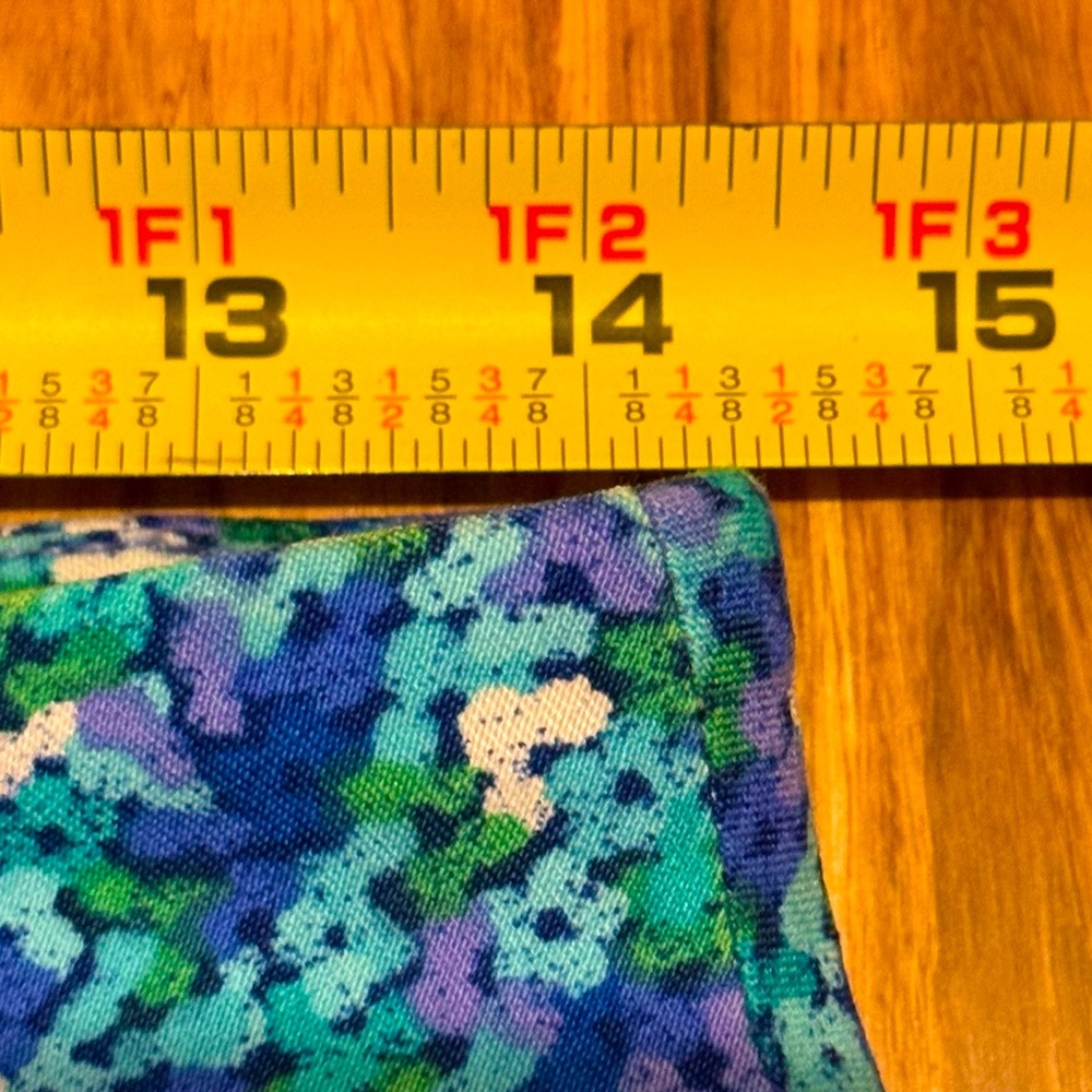 Soft Surroundings Pants Womens Petites MP Medium Cropped Pull On Blue Casual - Picture 6 of 9